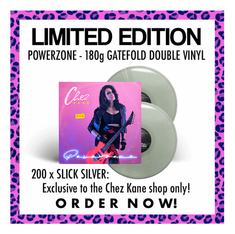 Signed 'Powerzone' 180g Gatefold Silver Double Vinyl (Exclusive Limited Edition)